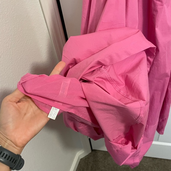 NWT Free People - Finer Things Midi Pink Dress - Picture 7 of 11